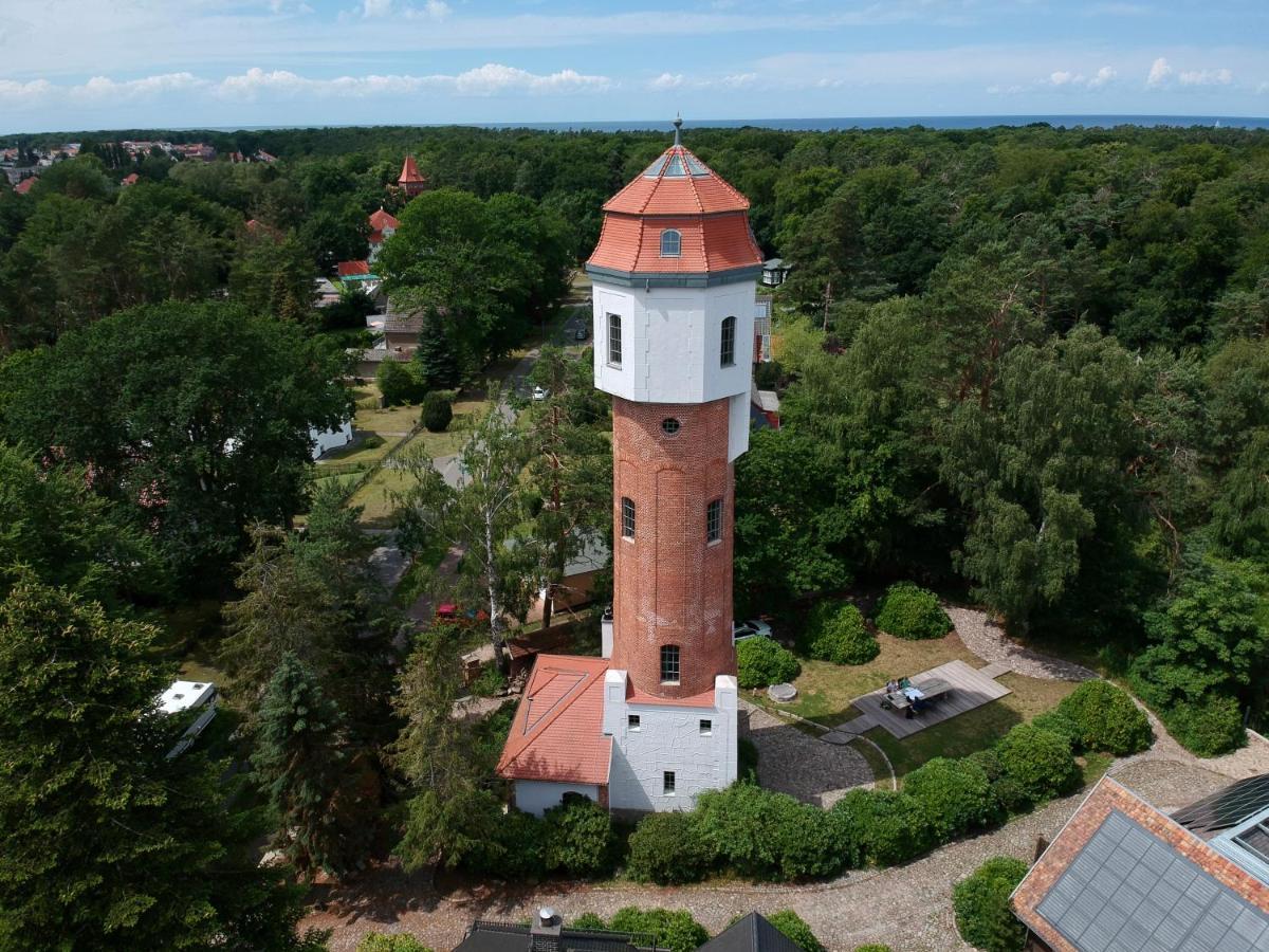 Historischer Wasserturm Von 1913 Graal-Mueritz Exteriér fotografie